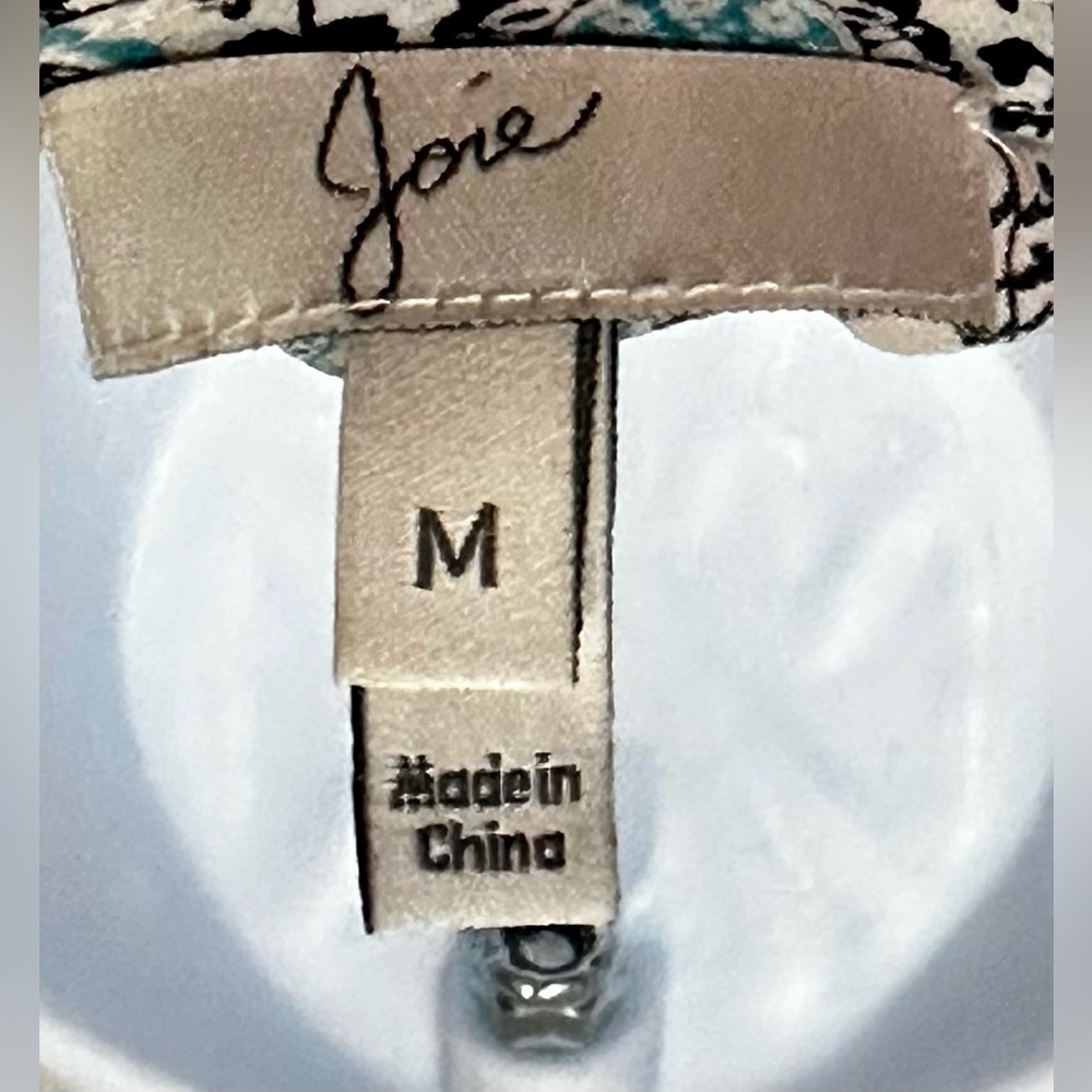 Joie 100% Silk Patterned Tank Top - FINAL PRICE - Picture 2 of 7